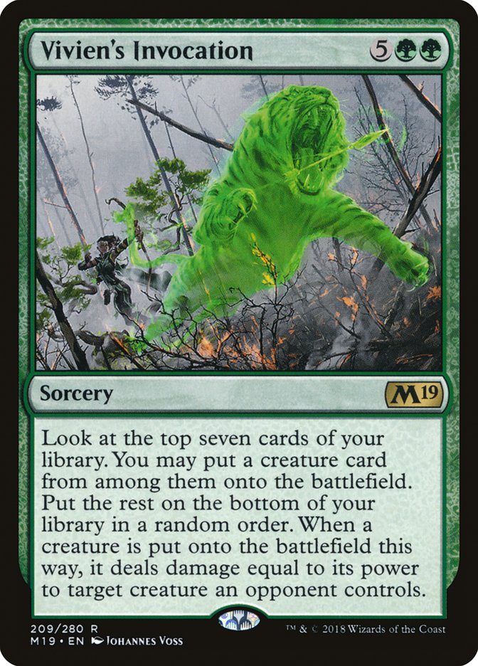 Vivien's Invocation 209 (Core Set 2019)  | Good Games Cannington