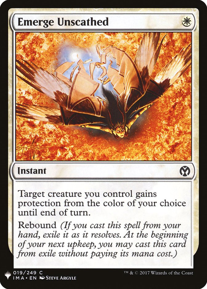 Emerge Unscathed [Mystery Booster] | Good Games Cannington