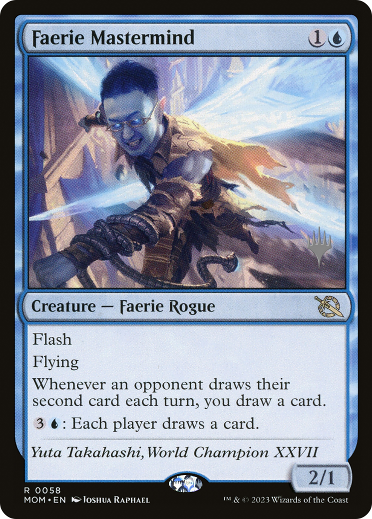Faerie Mastermind (Promo Pack) [March of the Machine Promos] | Good Games Cannington