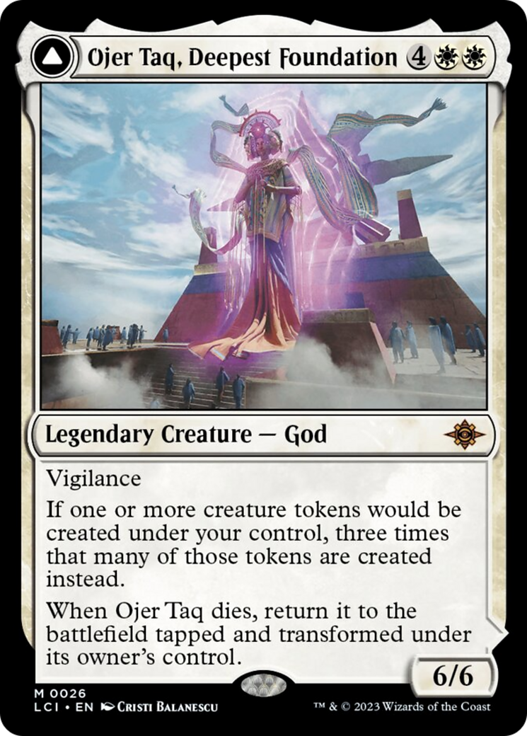 Ojer Taq, Deepest Foundation // Temple of Civilization [The Lost Caverns of Ixalan] | Good Games Cannington