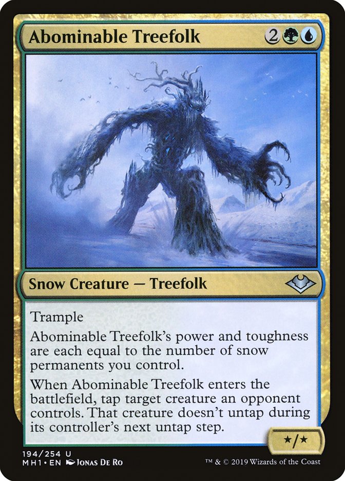 Abominable Treefolk [Modern Horizons] | Good Games Cannington