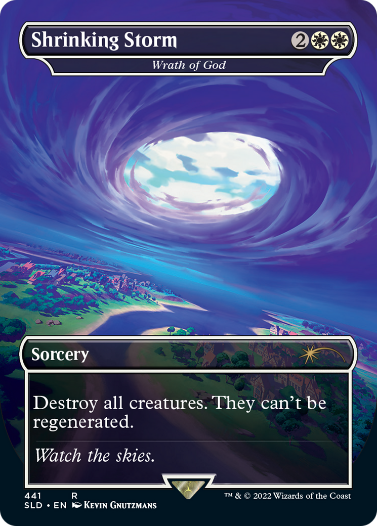 Wrath of God - Shrinking Storm [Secret Lair Drop Series] | Good Games Cannington