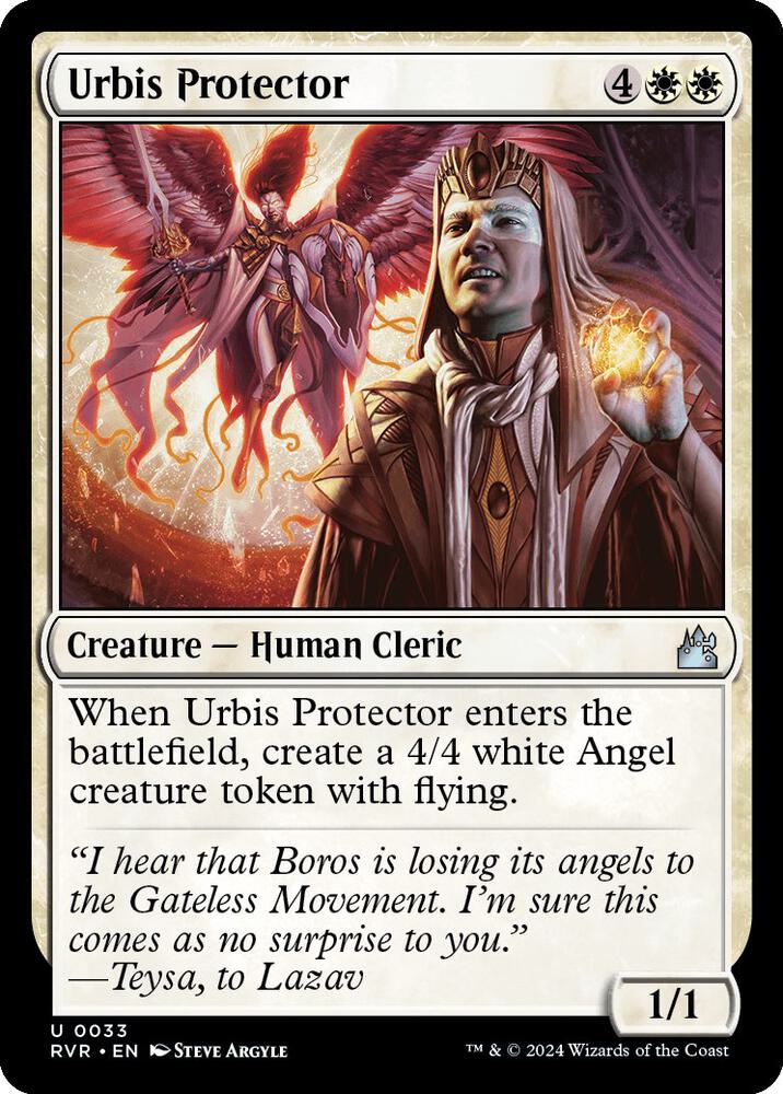 Urbis Protector 33/291 (Ravnica Remastered)  | Good Games Cannington
