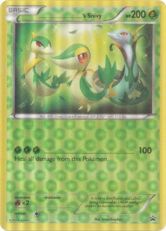 _____'s Snivy (Jumbo Card) [Miscellaneous Cards] | Good Games Cannington