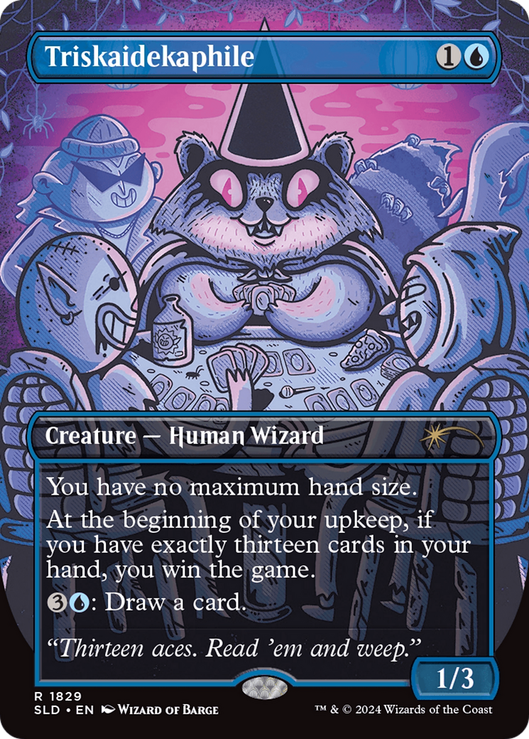 Triskaidekaphile (Rainbow Foil) [Secret Lair Drop Series] | Good Games Cannington