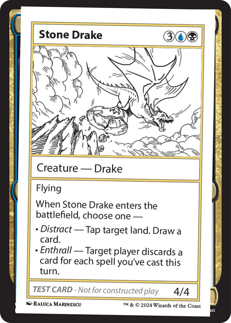 Stone Drake [Mystery Booster 2 Playtest Cards] | Good Games Cannington