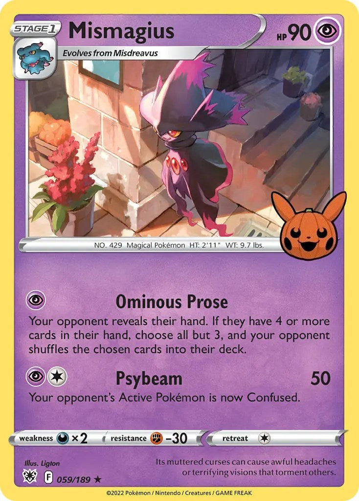 Mismagius (059/189) [Trick or Trade] | Good Games Cannington