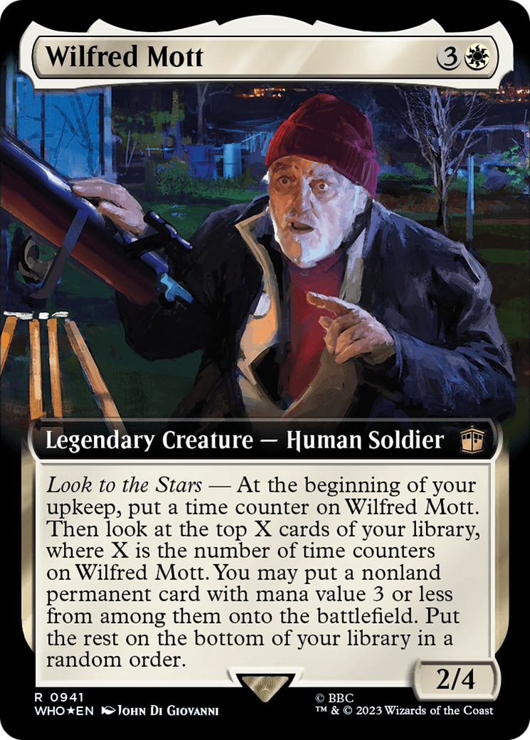 Wilfred Mott (Extended Art) (Surge Foil) [Doctor Who] | Good Games Cannington