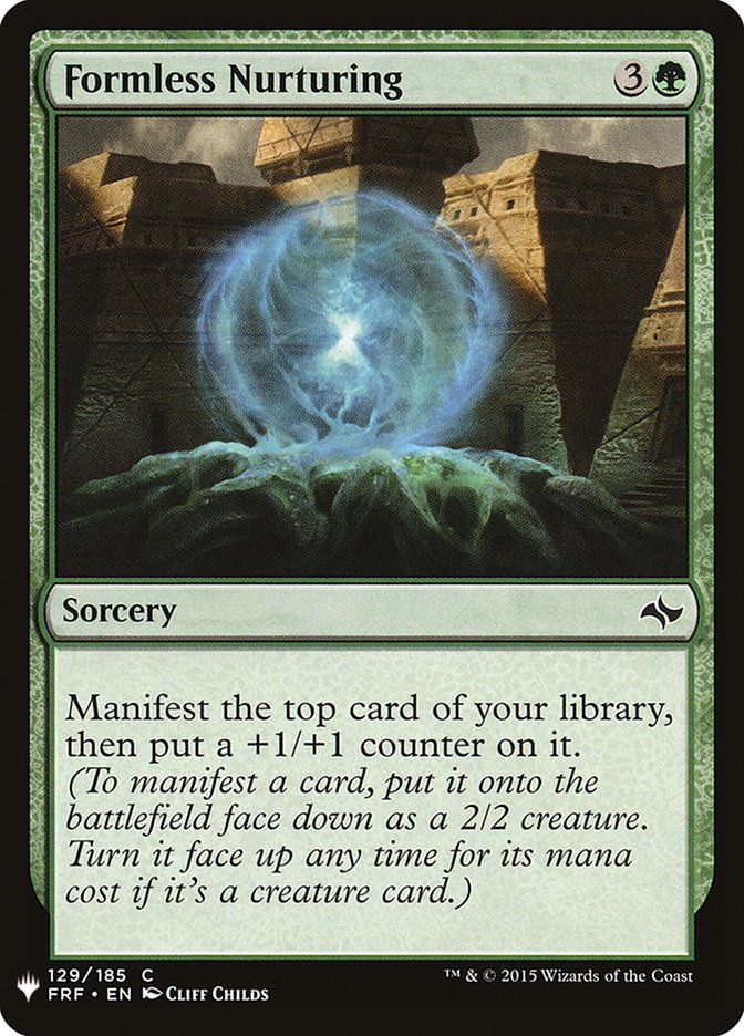 Formless Nurturing [Mystery Booster] | Good Games Cannington