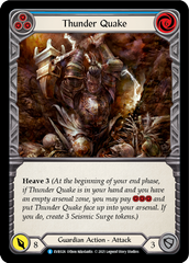 Thunder Quake (Blue) [EVR026] (Everfest)  1st Edition Normal | Good Games Cannington