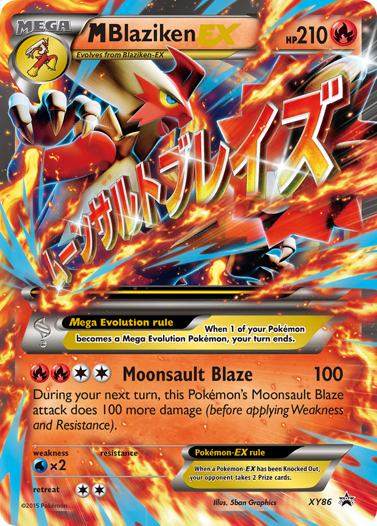 M Blaziken EX (XY86) [XY: Black Star Promos] | Good Games Cannington
