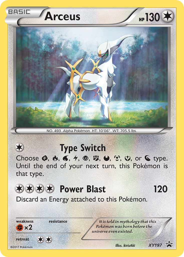 Arceus (XY197) [XY: Black Star Promos] | Good Games Cannington