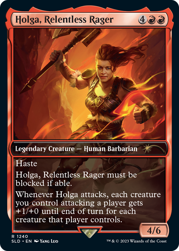 Holga, Relentless Rager [Secret Lair Drop Series] | Good Games Cannington