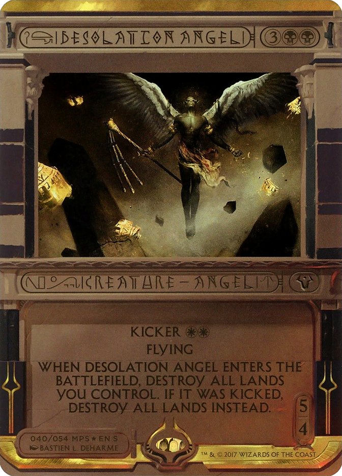 Desolation Angel (Invocation) [Amonkhet Invocations] | Good Games Cannington