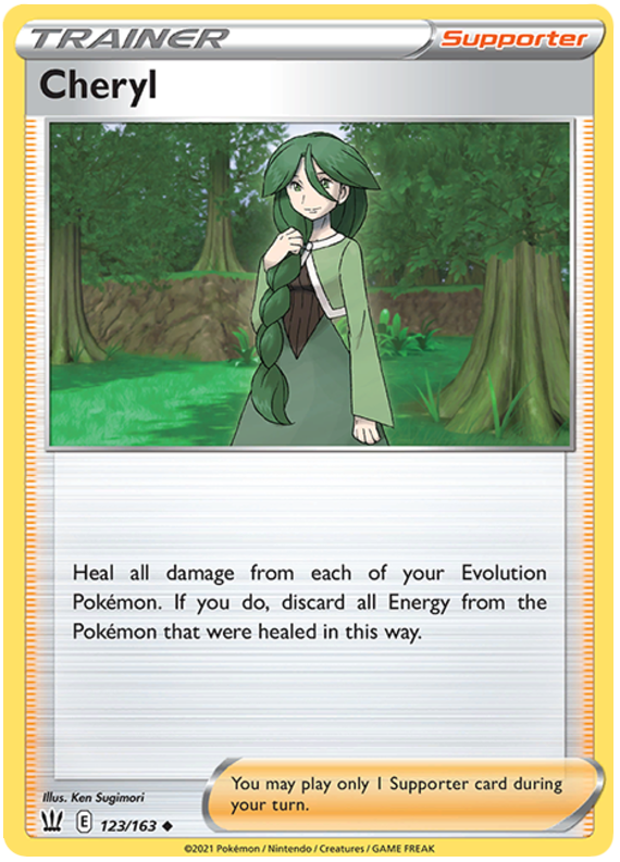 Cheryl (123/163) [Sword & Shield: Battle Styles] | Good Games Cannington