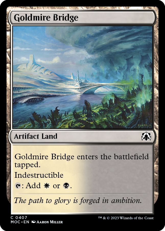 Goldmire Bridge [March of the Machine Commander] | Good Games Cannington