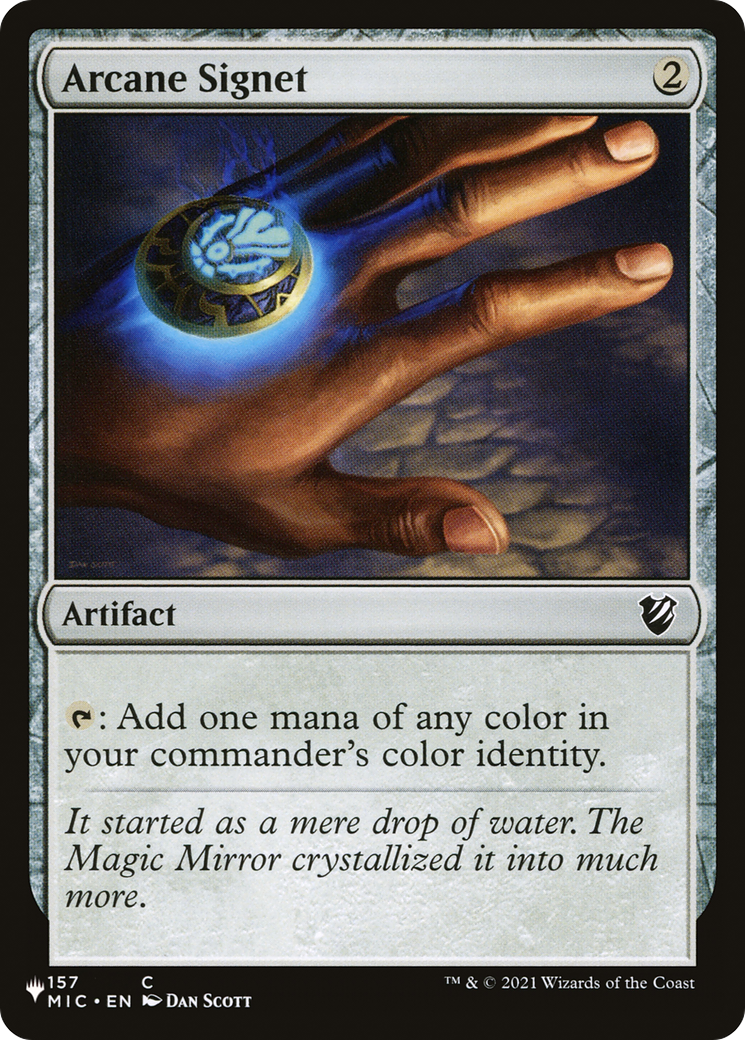 Arcane Signet (MIC) [The List] | Good Games Cannington