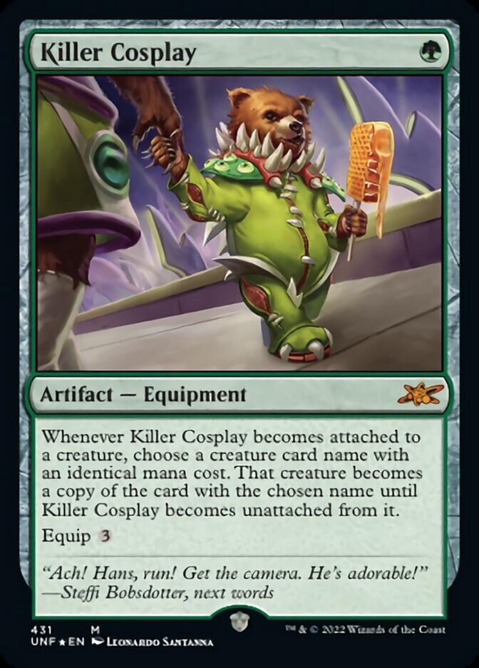 Killer Cosplay (Galaxy Foil) [Unfinity] | Good Games Cannington