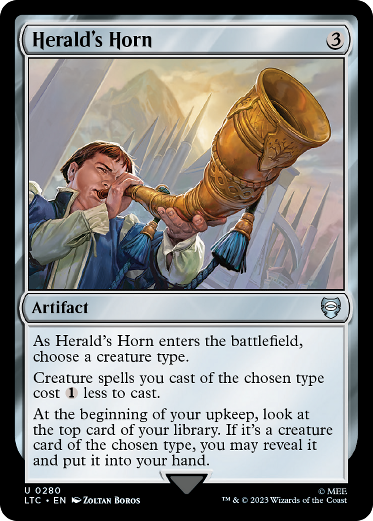 Herald's Horn [The Lord of the Rings: Tales of Middle-Earth Commander] | Good Games Cannington