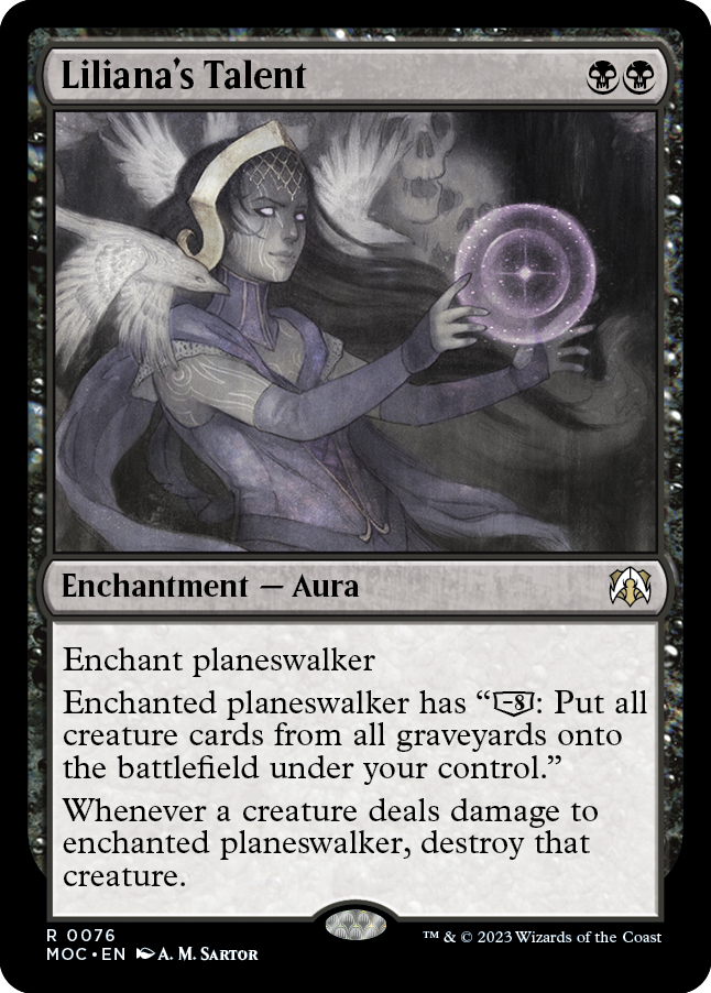 Liliana's Talent [March of the Machine Commander] | Good Games Cannington
