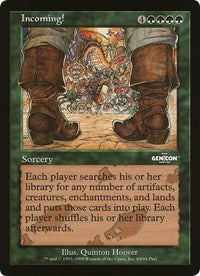 Incoming! (Oversized) [Oversize Cards] | Good Games Cannington