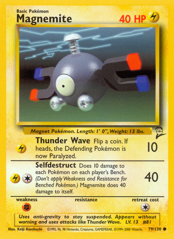 Magnemite (79/130) [Base Set 2] | Good Games Cannington