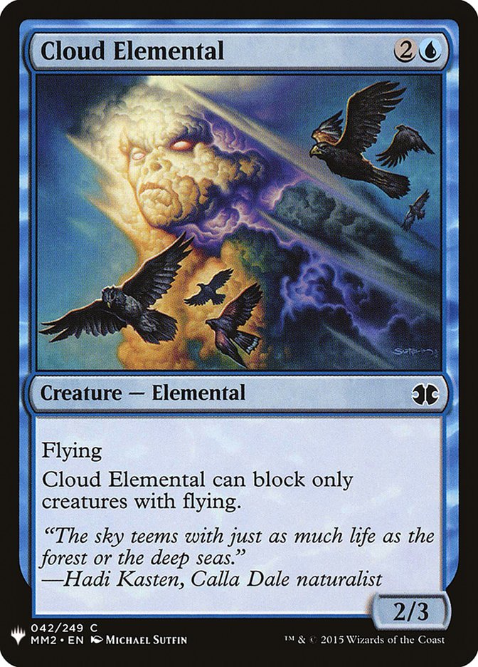 Cloud Elemental [Mystery Booster] | Good Games Cannington