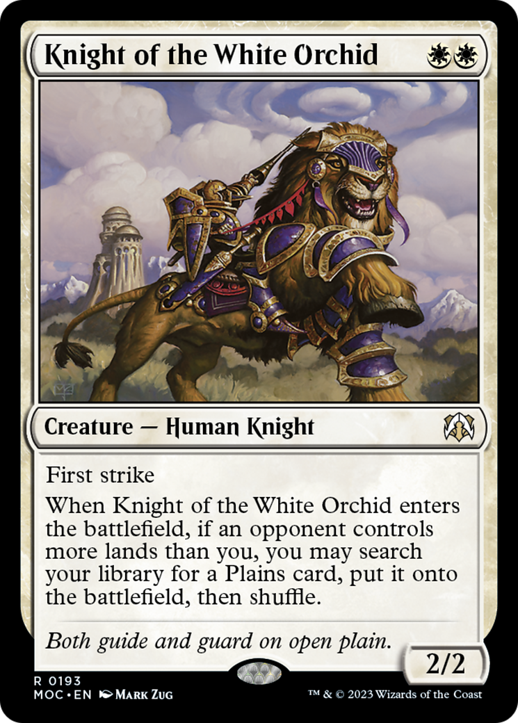 Knight of the White Orchid [March of the Machine Commander] | Good Games Cannington