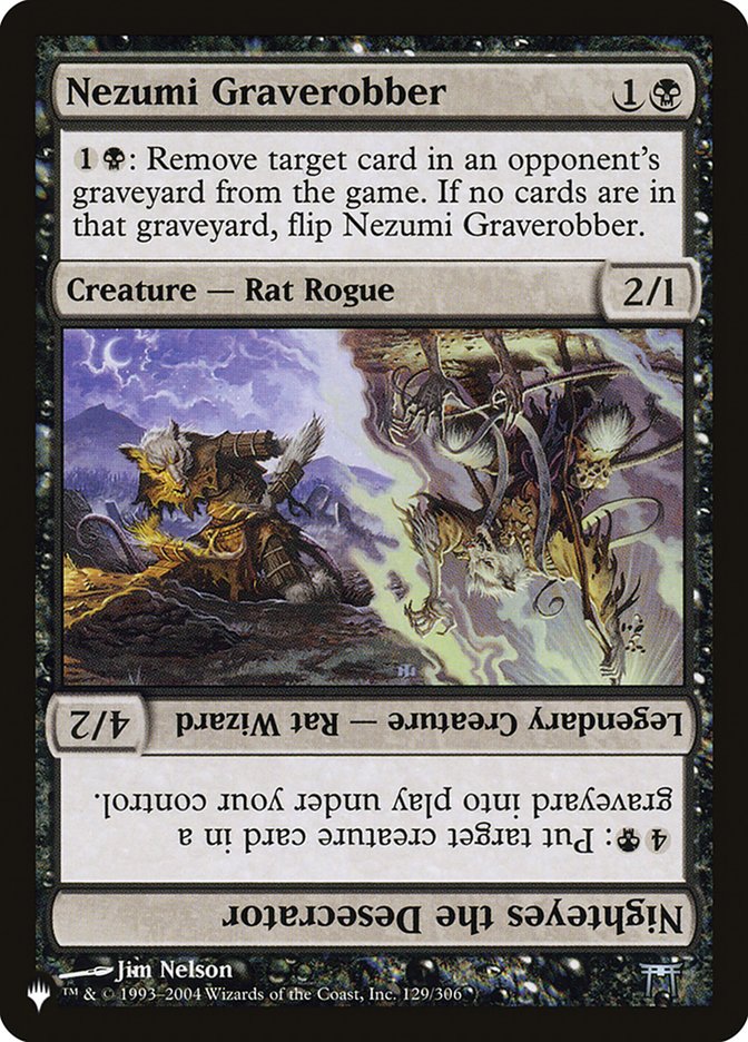 Nezumi Graverobber // Nighteyes the Desecrator [The List] | Good Games Cannington