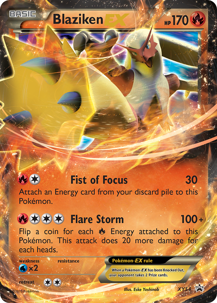 Blaziken EX (XY54) [XY: Black Star Promos] | Good Games Cannington