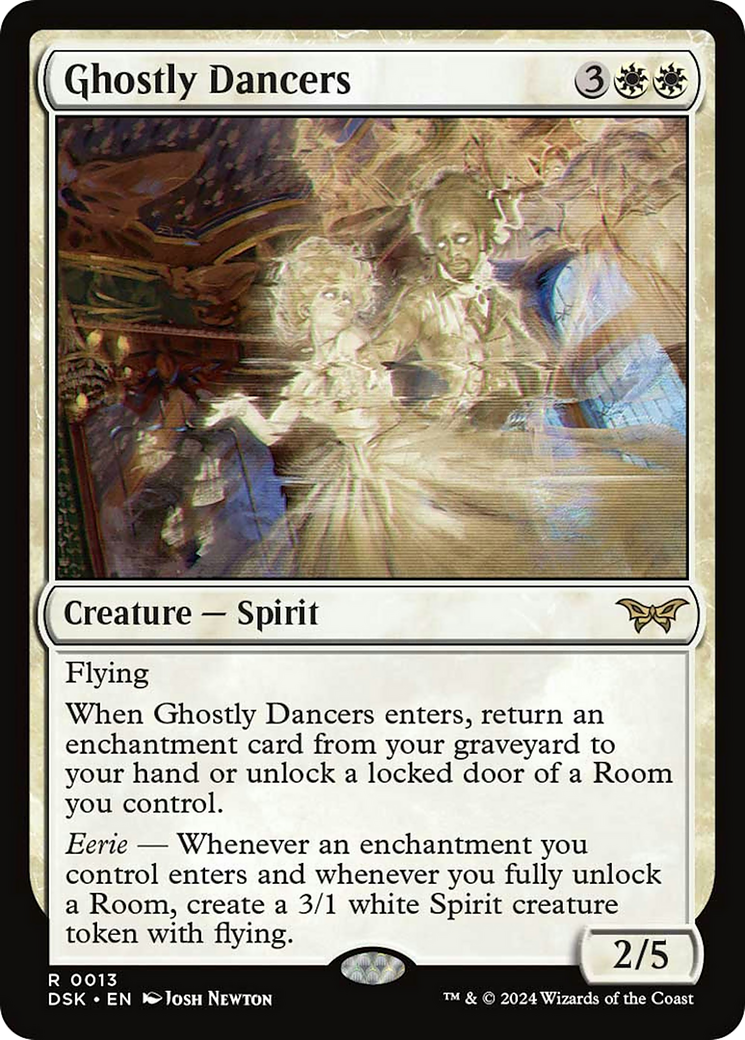 Ghostly Dancers [Duskmourn: House of Horror] | Good Games Cannington