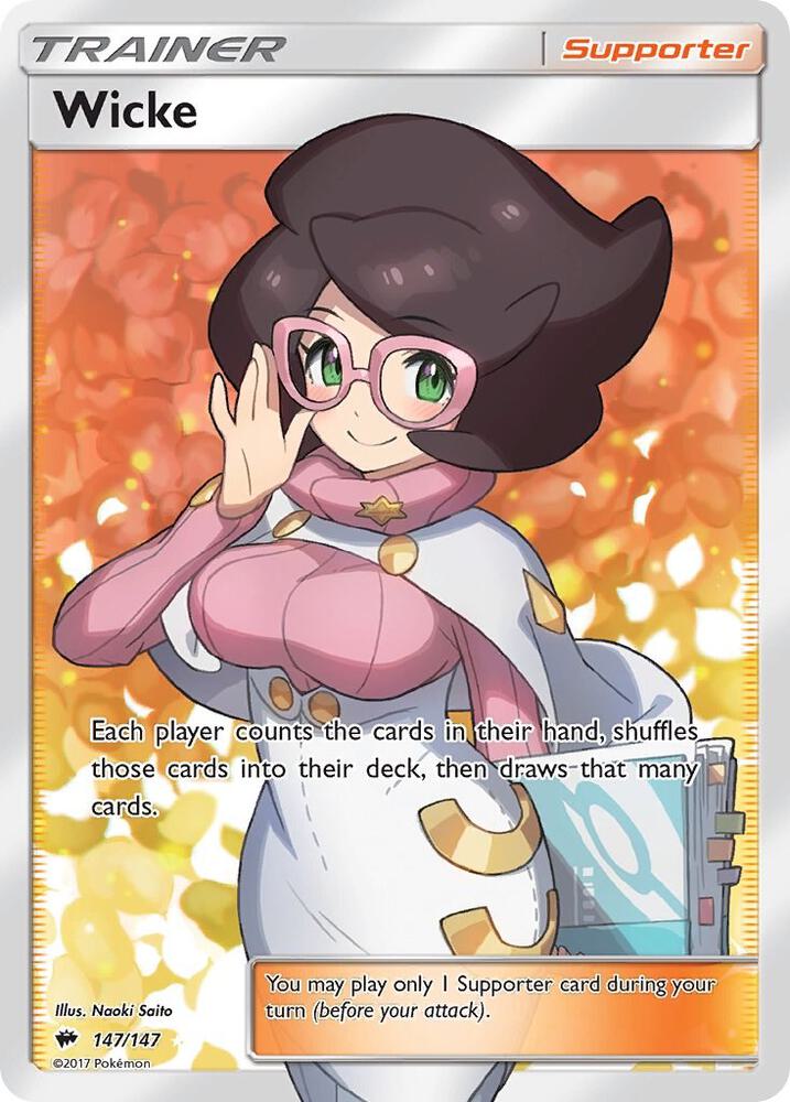 Wicke 147/147 (SM - Burning Shadows)  - Holofoil | Good Games Cannington