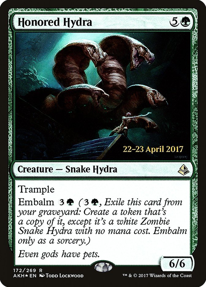 Honored Hydra [Amonkhet Prerelease Promos] | Good Games Cannington