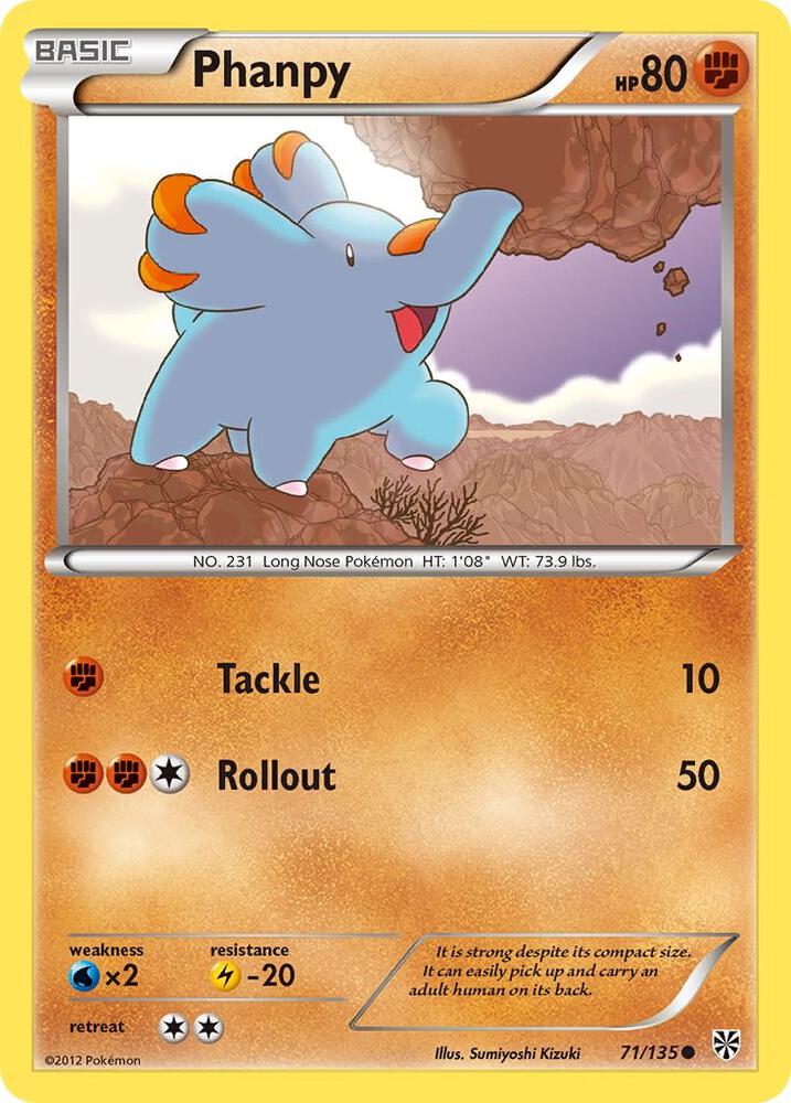 Phanpy 71/135 (Plasma Storm)  | Good Games Cannington