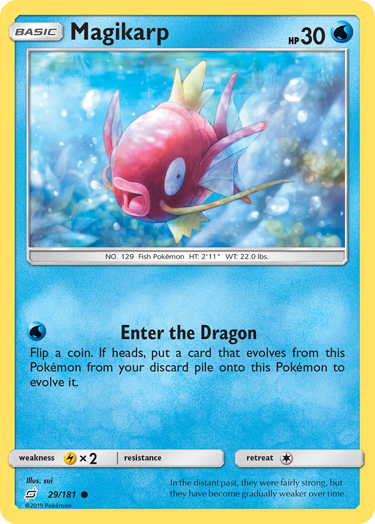 Magikarp (29/181) [Sun & Moon: Team Up] | Good Games Cannington