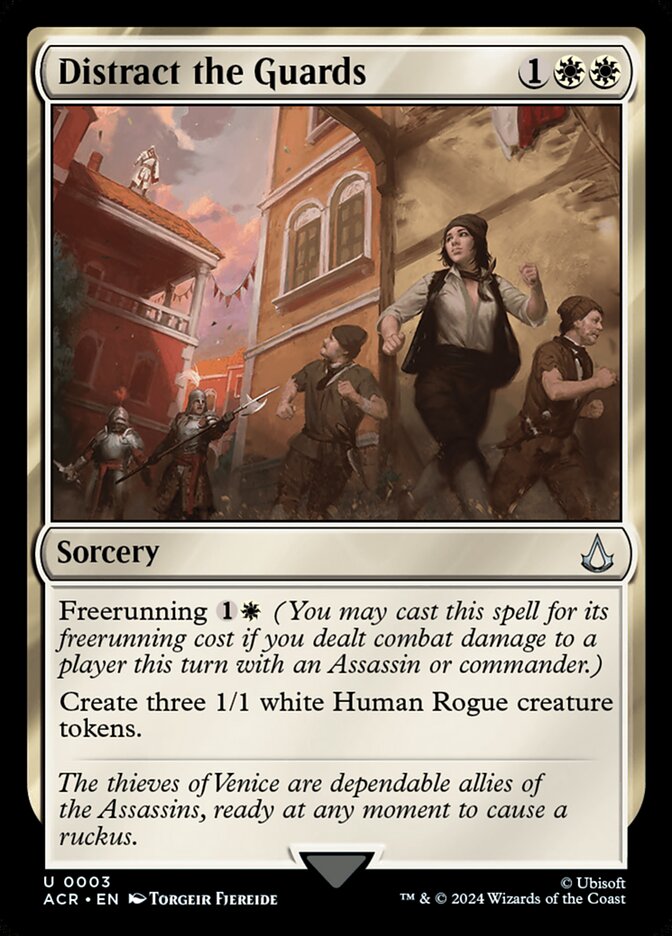 Distract the Guards 3/110 (Universes Beyond: Assassin's Creed)  - Foil | Good Games Cannington