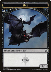 Bat // Spirit (010) Double-Sided Token [Ravnica Allegiance Guild Kit Tokens] | Good Games Cannington