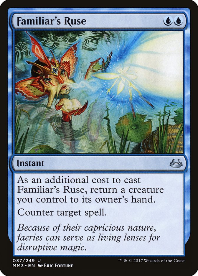 Familiar's Ruse 37/249 (Modern Masters 2017)  | Good Games Cannington