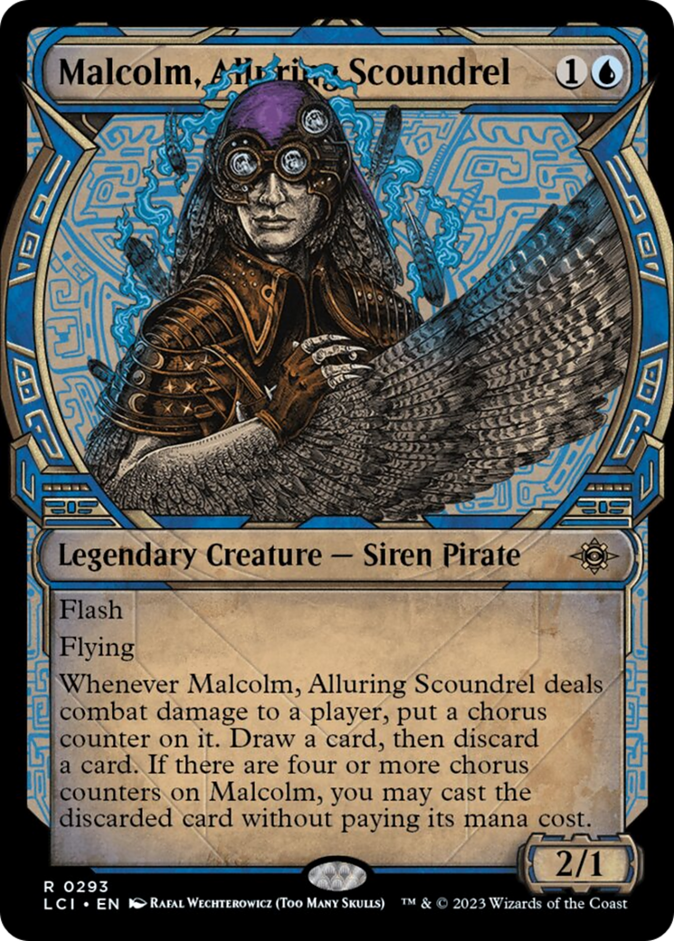 Malcolm, Alluring Scoundrel (Showcase) [The Lost Caverns of Ixalan] | Good Games Cannington