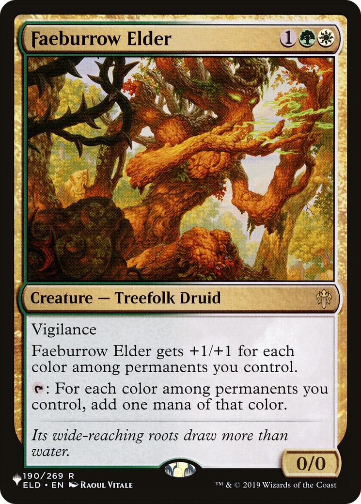 Faeburrow Elder [The List] | Good Games Cannington