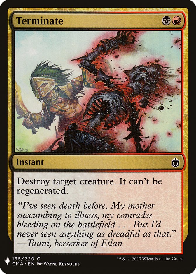 Terminate [Mystery Booster] | Good Games Cannington