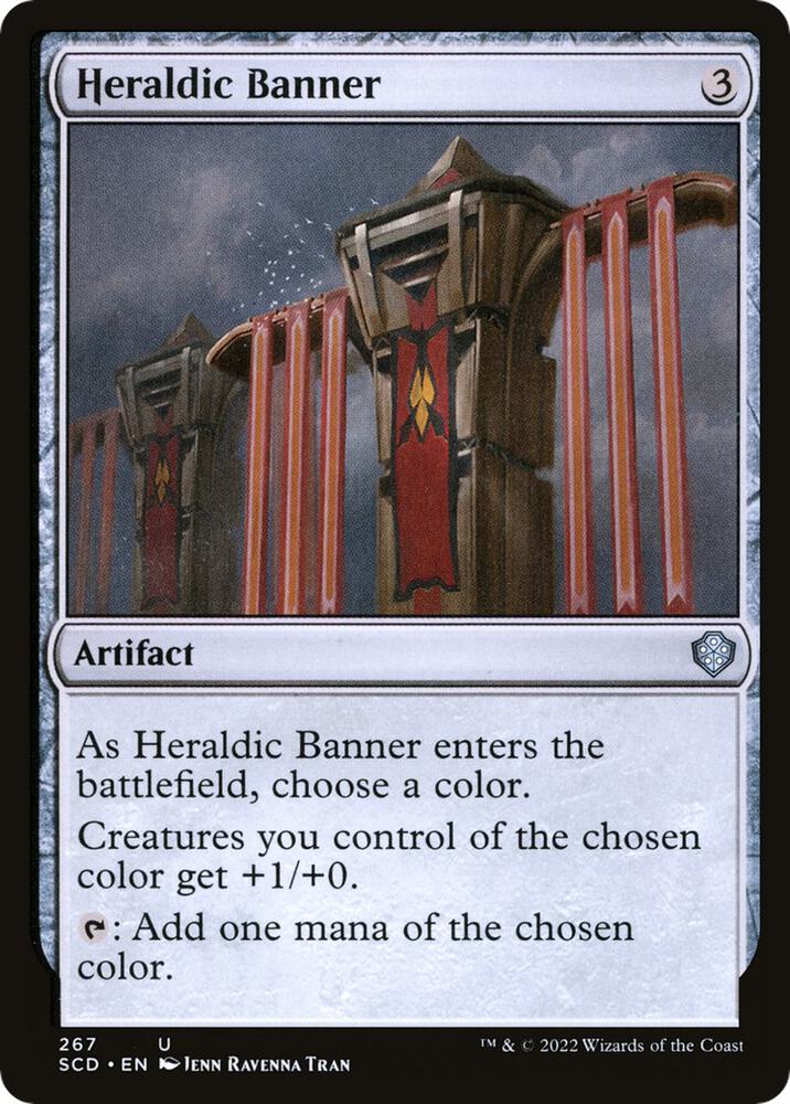 Heraldic Banner 267/352 (Starter Commander Decks)  | Good Games Cannington