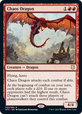 Chaos Dragon 30 (Commander: Adventures in the Forgotten Realms)  | Good Games Cannington