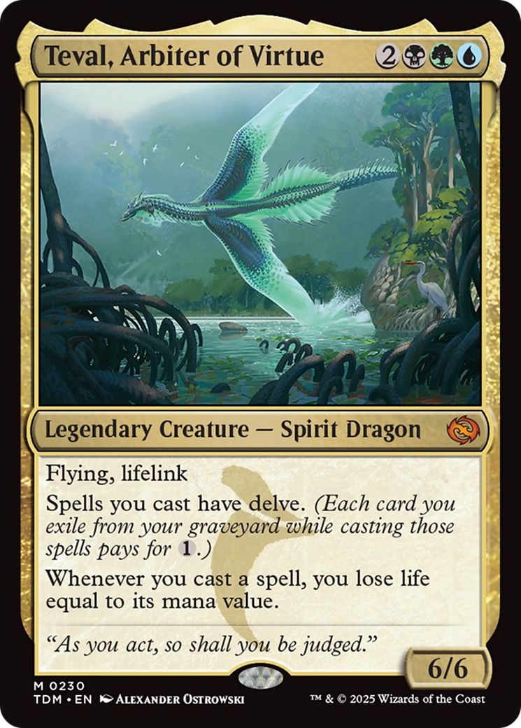 Teval, Arbiter of Virtue [Tarkir: Dragonstorm] | Good Games Cannington