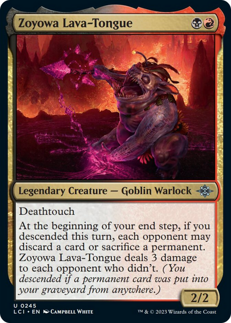 Zoyowa Lava-Tongue [The Lost Caverns of Ixalan] | Good Games Cannington