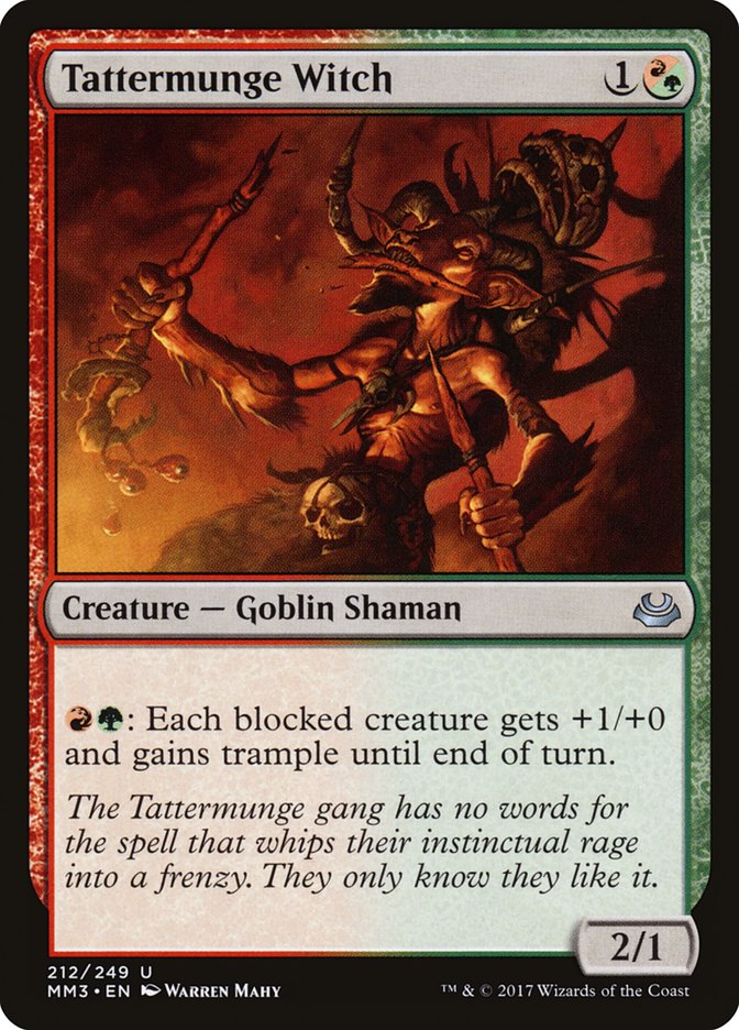 Tattermunge Witch 212/249 (Modern Masters 2017)  | Good Games Cannington