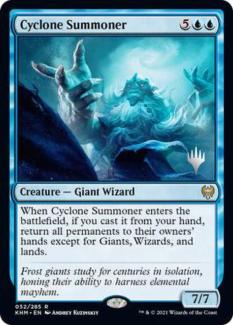 Cyclone Summoner (Promo Pack) [Kaldheim Promos] | Good Games Cannington
