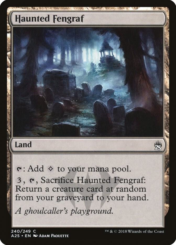 Haunted Fengraf 240/249 (Masters 25)  | Good Games Cannington