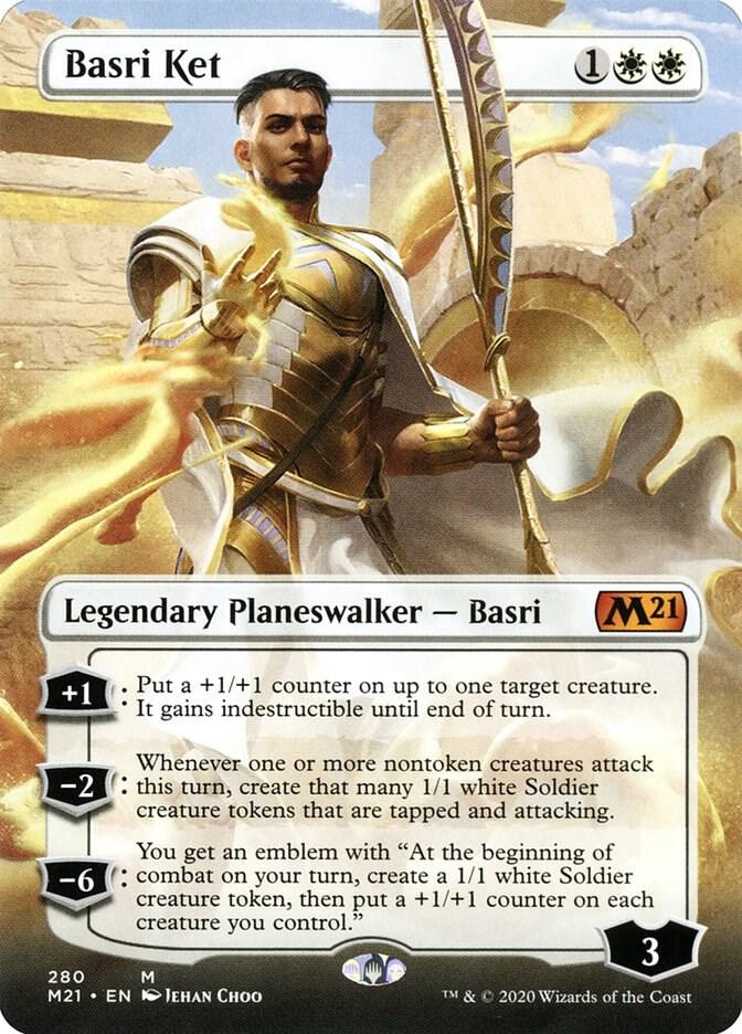 Basri Ket 280 (Core Set 2021)  - Borderless | Good Games Cannington