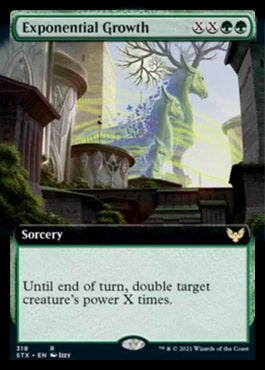 Exponential Growth (Extended Art) [Strixhaven: School of Mages] | Good Games Cannington